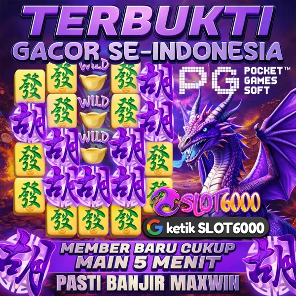 SLOT6000 Bonus Member Baru 100%